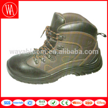 high cut leather safety boots